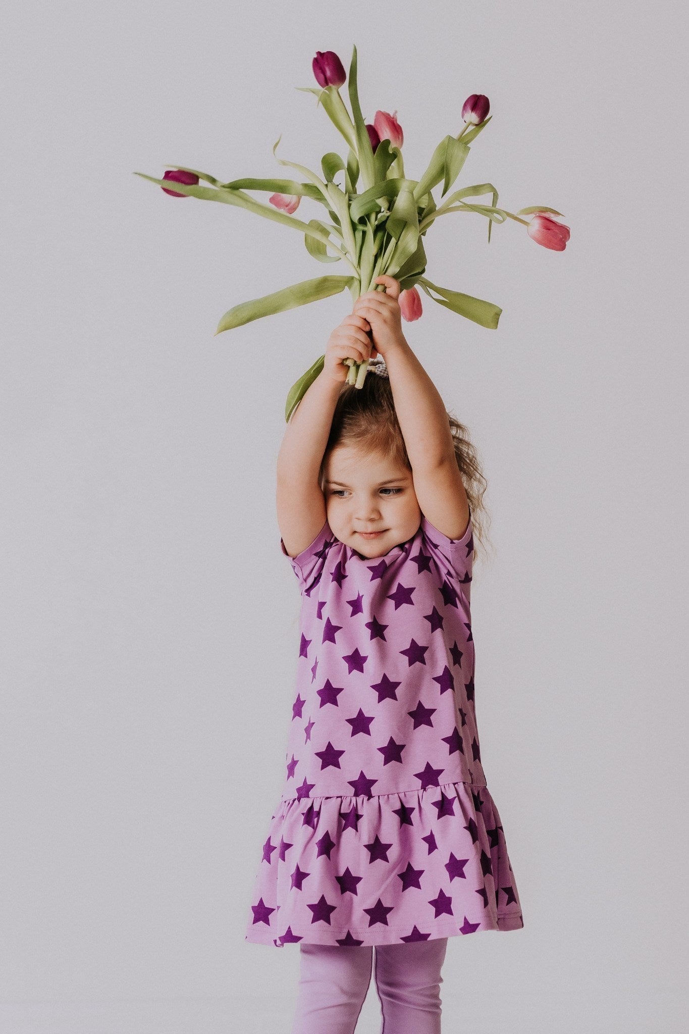 Girls Dress ERICA - Stars